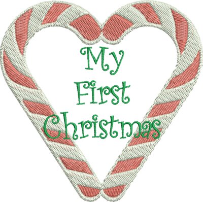 My First Christmas - Girl